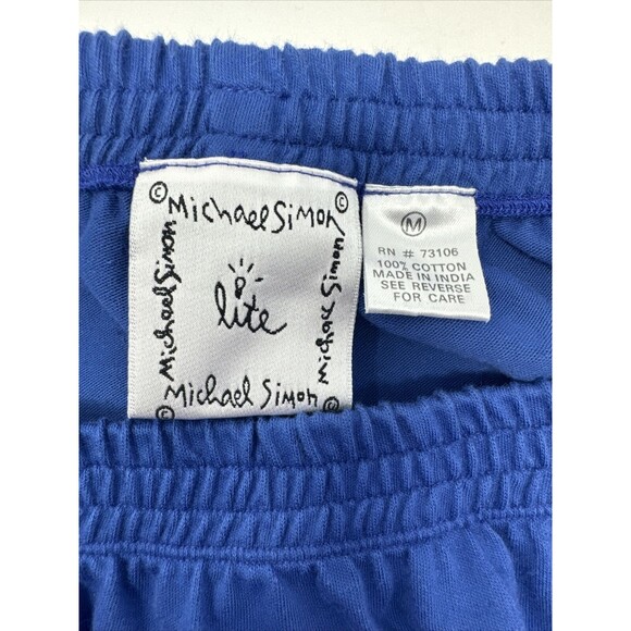 Vtg MICHAEL SIMON Lite Blue Christmas Snowflakes Lights Cardigan & Skirt MEDIUM - Picture 10 of 10